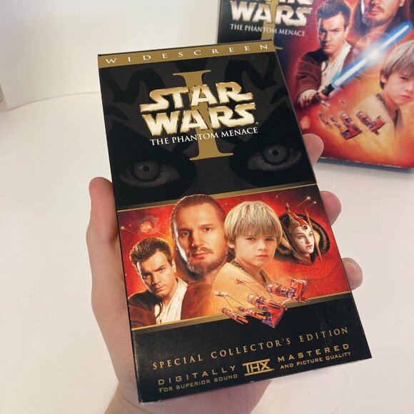 Star Wars Episode I The Phantom Menace VHS 2000 Widescreen Collectors Edition - Picture 14 of 16